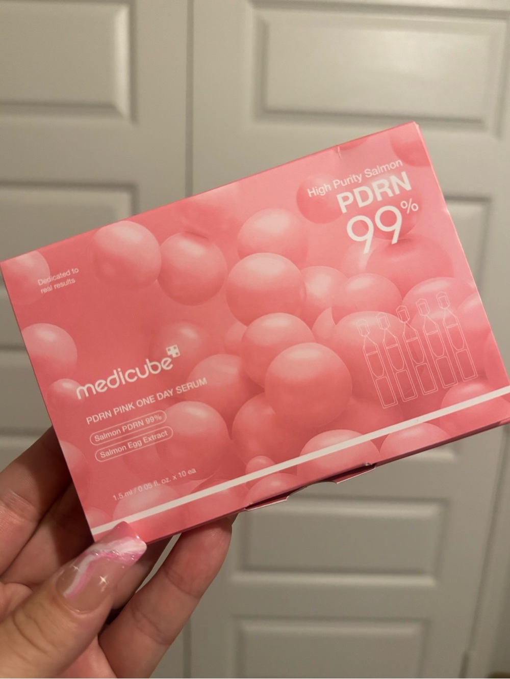Medicube PDRN Pink One Day Serum - Pink